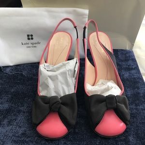 Kate Spade “Gift” Shoes Chocolate/Grosgrain